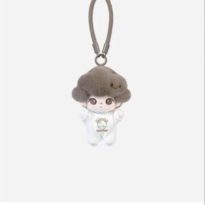Aromatic Mocha Dimoo World Soft-faced Plush Keychain